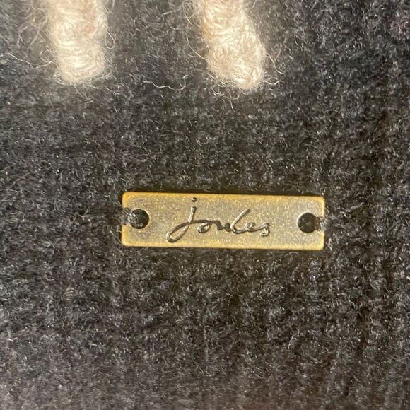 Joules Hallie Black Wool Cashmere Turtleneck Sweater Dress Size 8 - Picture 8 of 14